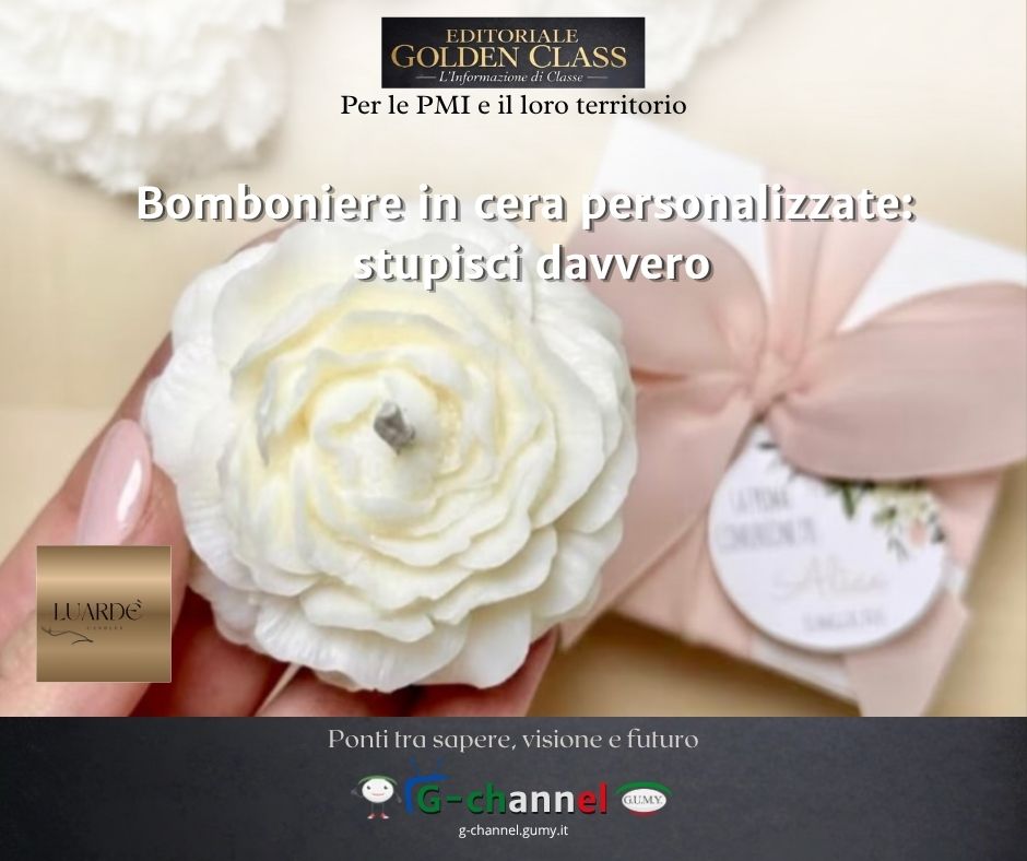 Bomboniere in cera personalizzate: stupisci davvero